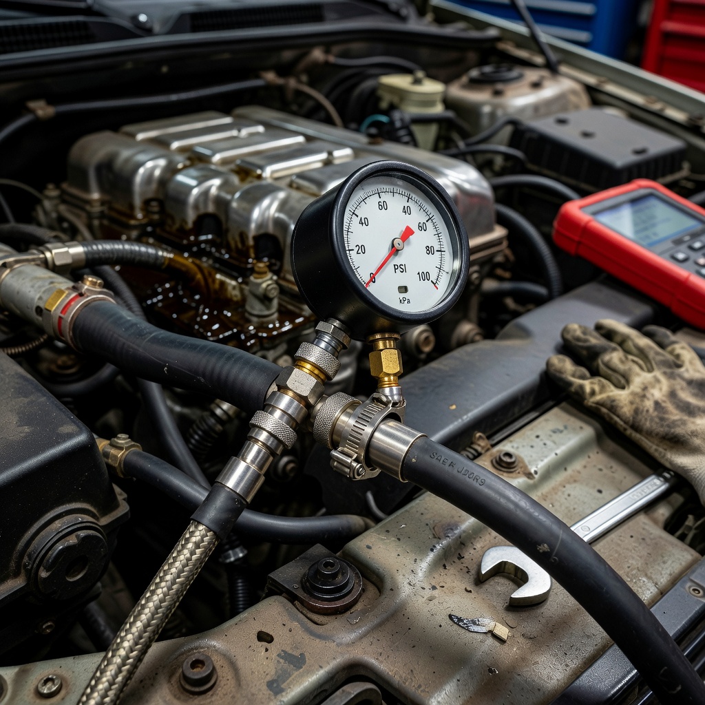 Fuel Pressure Tester Tool