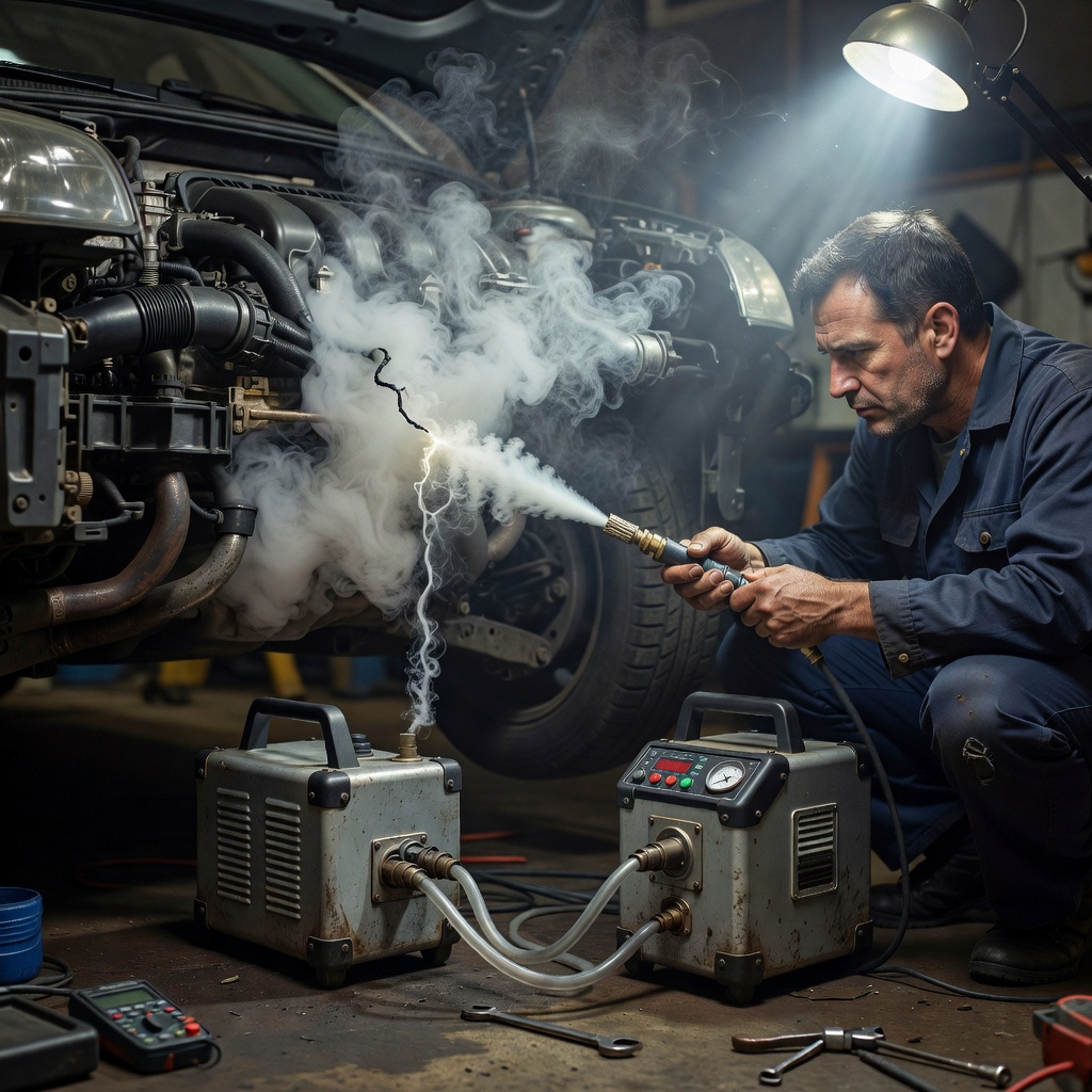 Automotive Smoke Machine leak detector